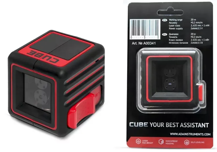 Нивелир лазерный ADA Cube Basic Edition купить в Ноябрьске
