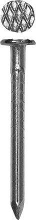 Гвозди ЗУБР оцинкованные строительные по дереву/листовому металлу, 2,5х60мм, ТФ1, 400шт 4-305031-25-060 купить в Ноябрьске