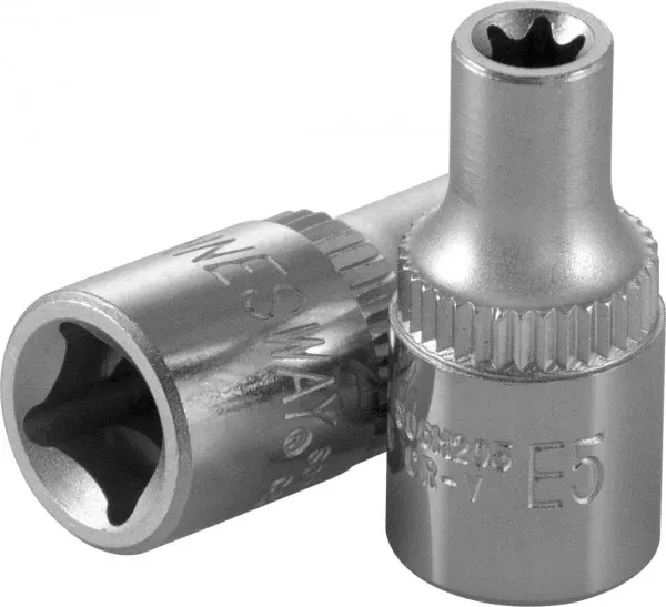 Торцевая головка 1/4"DR внешний TORX Е-6 S06H206  Jonnesway 49700 купить в Ноябрьске