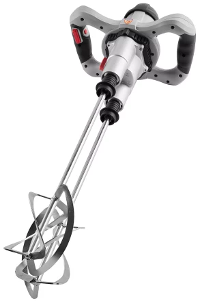 Миксер ЗУБР ручной,двойной,&quot;вверх/вниз&quot;,патрон&quot;МИГ&quot;,плавный пуск,2насадки в компл,общий d 220мм,0-430/0-620об/мин,1400Вт ЗМР-1400 ЭП-3 купить в Ноябрьске