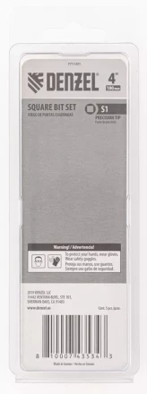 Бита S1x100 мм, 5 шт. Denzel 7711331 купить в Ноябрьске