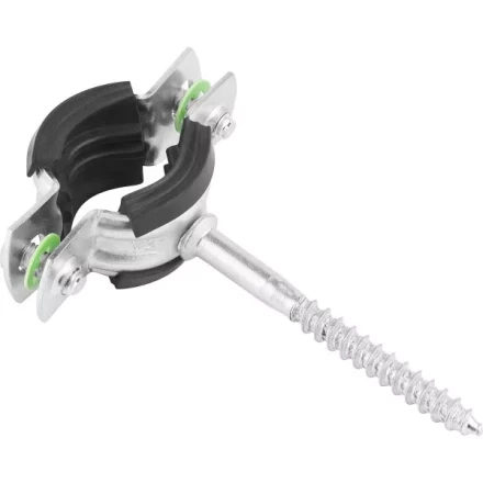 ЗУБР. Хомут трубный оцинкованный, с шурупом, 1/2&quot;, 1шт 37854-20-24-1 купить в Ноябрьске