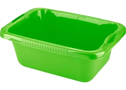 Таз пластмассовый прямоугольный 25л, зеленый ТМ Elfe 92990 купить в Ноябрьске