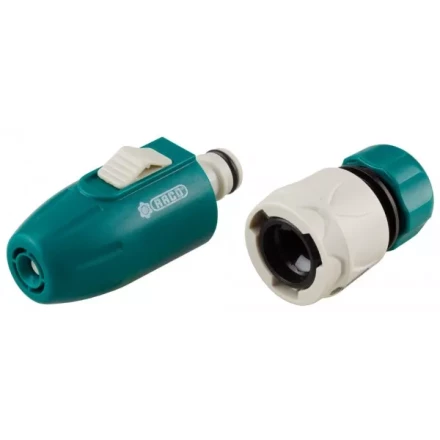 Наконечник поливочный RACO &quot;Original&quot;, регулируемый, Mini, с соединителем, 1/2&quot; 4255-55378B купить в Ноябрьске