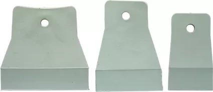 Набор шпателей 40-60-80 мм белая резина 3 шт  СИБРТЕХ/ Россия 85803 купить в Ноябрьске