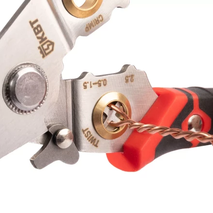 Многофункциональный стриппер КВТ WSS-02 для снятия изоляции с проводов 0.5–6.0 мм (102399) купить в Ноябрьске