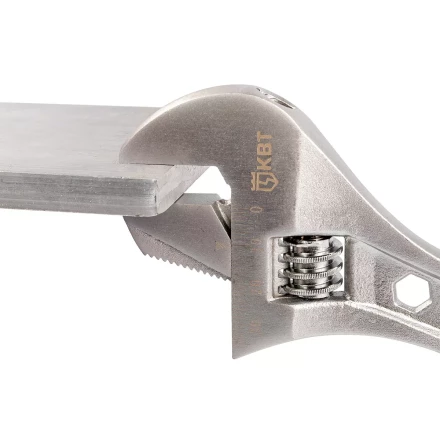 Ключ разводной гаечный КВТ РКП-250, 250 мм, максимальный развод 36 мм (92065) купить в Ноябрьске