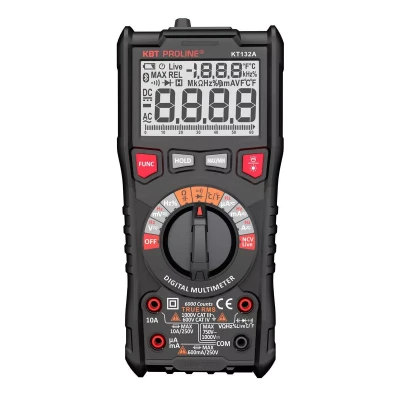 Мультиметр цифровой КВТ KT 132А с True RMS (91917)