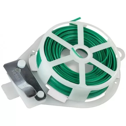 Проволока подвязочная RACO плоская, в пластиковой обойме, 20м 42359-53632C купить в Ноябрьске