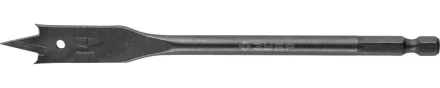 ЗУБР &quot;ЭКСПЕРТ&quot;. Сверло по дереву перьевое, шестигранный хвостовик 1/4&quot; с проточкой, 14х152мм 29503-14 купить в Ноябрьске