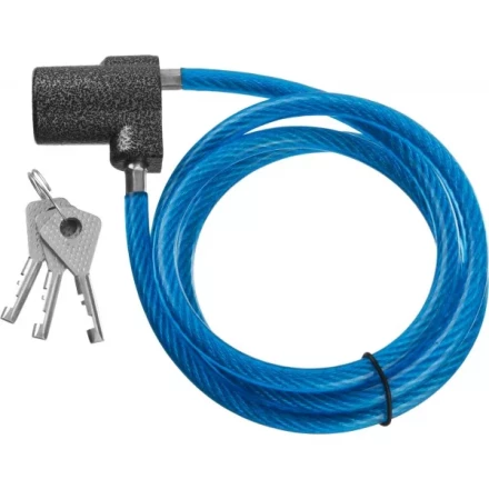 Замок тросовый, длина троса - 1260мм, дисковый механизм секрета, ВС2-6А-02 37220-6-02 купить в Ноябрьске