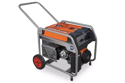 Генератор бензиновый TOR KM13000H 9,0 кВт 220В 26 л с электростартером и колесами 1024230 купить в Ноябрьске