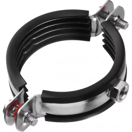 Хомут трубный с гайкой, оцинкованный, 2&quot;, 7шт, ЗУБР Мастер 37850-59-65 37850-59-65 купить в Ноябрьске