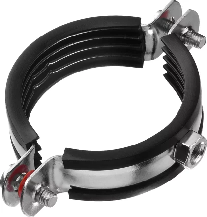 Хомут трубный с гайкой, оцинкованный, 2&quot;, 7шт, ЗУБР Мастер 37850-59-65 37850-59-65 купить в Ноябрьске