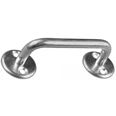 Ручка-скоба &quot;РС80-2&quot;, покрытие белый цинк, 80мм 37691-080 купить в Ноябрьске