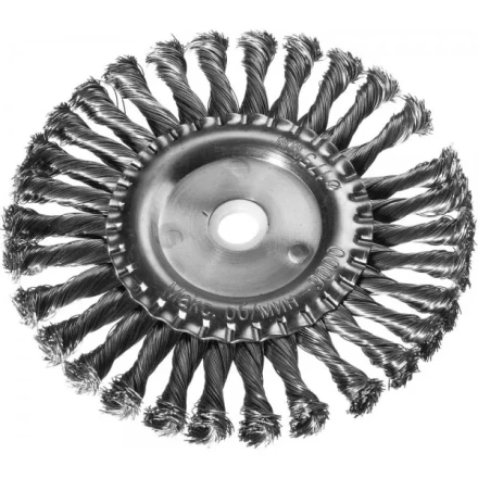 DEXX. Щетка дисковая для УШМ, жгутированная стальная проволока 0,5мм, 175ммх22мм 35100-175 купить в Ноябрьске