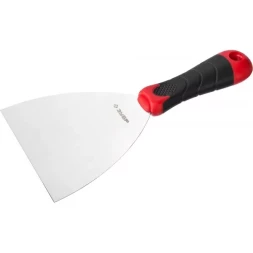 Шпатель ЗУБР "МАСТЕР", профилированное нержавеющее полотно, 2к ручка, 120мм 10072-12