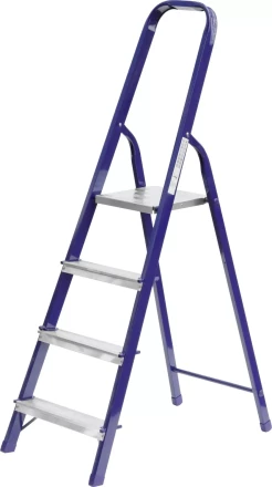 Лестница-стремянка СИБИН стальная, 4 ступени, 82 см 38803-04 купить в Ноябрьске