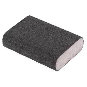 Губка для шлифования 100 х 70 х 25 мм овал твердая P80 MATRIX 75737 купить в Ноябрьске