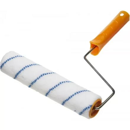 Валик NYLON ПОЛИАМИД малярный в сборе, ворс 6мм, бюгель 6мм, 40х240мм, STAYER Master 03041-24 купить в Ноябрьске