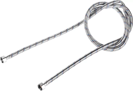 Подводка гибкая ЗУБР для воды, оплетка из нержавеющей стали, г/г 1/2&quot; - 2м 51005-G/G-200 купить в Ноябрьске