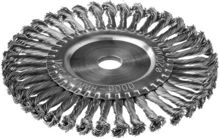DEXX. Щетка дисковая для УШМ, жгутированная стальная проволока 0,5мм, 200ммх22мм 35100-200 купить в Ноябрьске