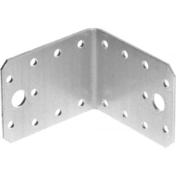 Крепежный угол ЗУБР "МАСТЕР", 55х70х70мм, 20шт 310125-55-070