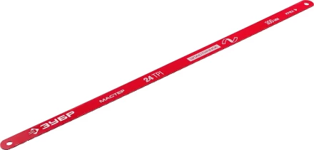 Полотно ЗУБР &quot;МАСТЕР&quot; по металлу 24 TPI  (шаг 1.0мм), Универсальное, 2шт 15853-24-2 купить в Ноябрьске