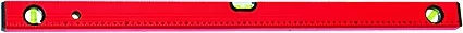 Уровень алюминиевый 1500 мм 3 глазка красный линейка  MATRIX 33235 купить в Ноябрьске