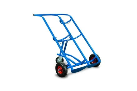 Тележка для баллонов пропан + кислород TOR ТГК-П, 2 баллона (250 пневмо+160поворотное) 1023962 купить в Ноябрьске