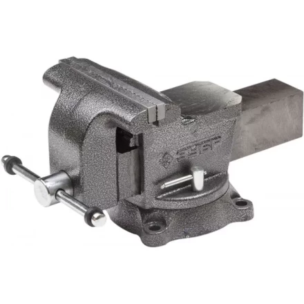 Тиски ЗУБР &quot;МАСТЕР&quot; слесарные поворотные, 200мм 3258-200 купить в Ноябрьске