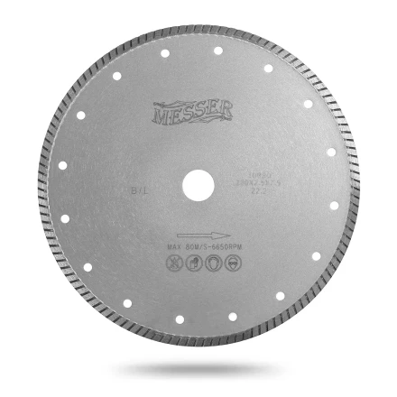 Алмазный турбо диск Messer B/L. Диаметр 180 мм. купить в Ноябрьске