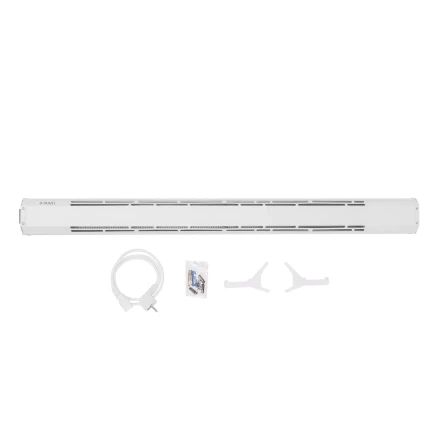 Конвектор электрический плинтусный Denzel ATRIC-450, 230 В, 450 Вт, ТЭН белый 98134 купить в Ноябрьске