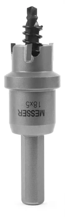 ТСТ коронка MESSER 18X5 с центрирующим сверлом и толкающей пружиной купить в Ноябрьске