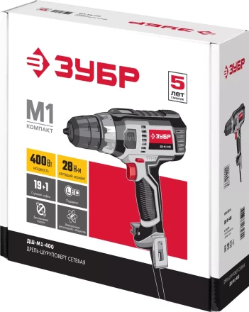 Дрель-шуруповерт сетевая ДШ-М1-400 серия МАСТЕР купить в Ноябрьске