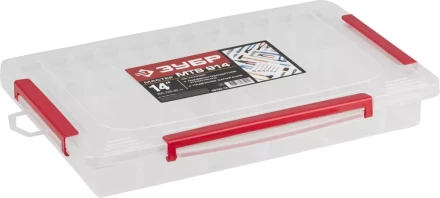 Органайзер ЗУБР &quot;МАСТЕР&quot; для крепежа и принадлежностей, 350х228х80мм (14&quot;) 38193-14 купить в Ноябрьске