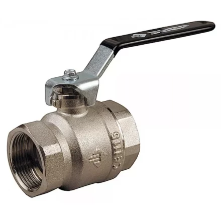 Кран шаровой ЗУБР полнопроходной &quot;мама-мама&quot;, ручка, хромиров латунь, 1&quot;1/4 4-51320-C-5/4 купить в Ноябрьске