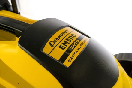 Газонокосилка электро CHAMPION EM3313 (1300Вт пласт.+ткань травосб. 35л ширина 330мм 25-65мм, 8,8кг купить в Ноябрьске