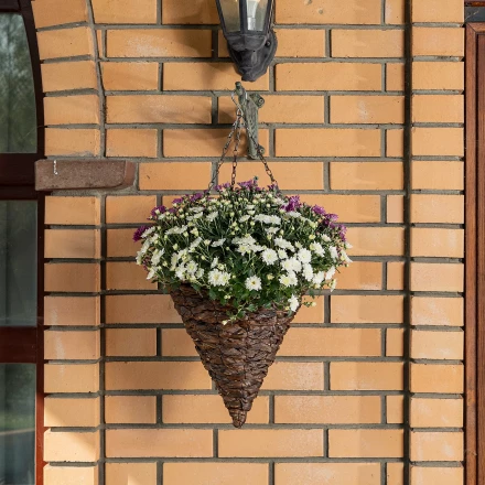 Кашпо подвесное Palisad Гиацинт, конус D 30 см, 69061 купить в Ноябрьске