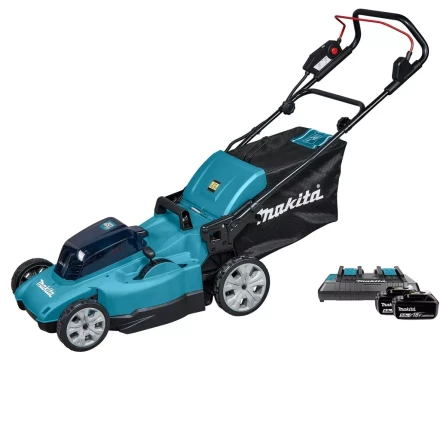 Аккумуляторная газонокосилка 48см, 2х18V Makita DLM480CT2 ( 2* АКБ 5Ач, ЗУ ) купить в Ноябрьске