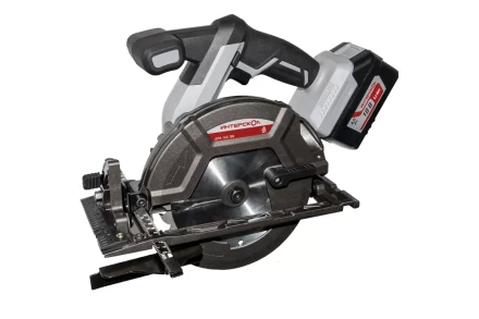 Аккумуляторная дисковая пила ИНТЕРСКОЛ ДПА-165/18В (577.4.1.70) Li-ion АПИ (кейс, 1 х 4Ач, ЗУ) купить в Ноябрьске