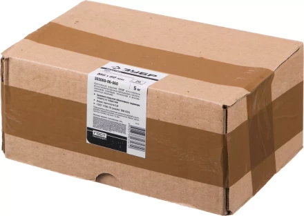 Болт ЗУБР &quot;МАСТЕР&quot; с шестигранной головкой, ГОСТ 7798-70, класс прочности 5.8, оцинкованный, M6x60мм, 5кг 303080-06-060 купить в Ноябрьске