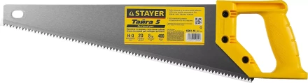 Ножовка ударопрочная (пила) STAYER ТАЙГА-5 400 мм, 5 TPI, быстрый рез поперек волокон, для крупных и средних заготовок 15061-40_z01 купить в Ноябрьске