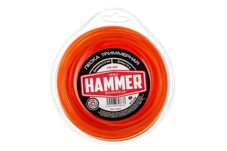 Леска для триммеров HAMMER 216-825 купить в Ноябрьске