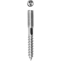 ЗУБР. Шпилька сантехническая, шестигранник, Torx 25, оцинкованная, М8x120мм, 2шт 37870-08-120-2