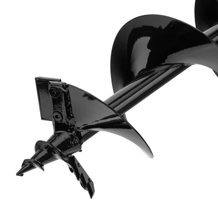 Шнек для грунта ER-150, диаметр 150 мм, длина 800 мм,соединение 20 мм, съемный нож Denzel 56007 купить в Ноябрьске