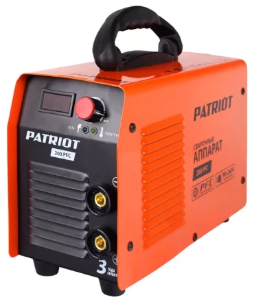 Сварочный инверторный аппарат 200 PFC PATRIOT купить в Ноябрьске