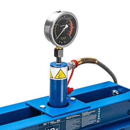Пресс гидравлический с манометром и педалью Stels 52312, 12 т (комплект из 2 частей) купить в Ноябрьске