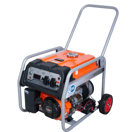 Генератор бензиновый TOR KM3800H 2,5 кВт 220В 16 л с электростартером и колесами 1018114 купить в Ноябрьске