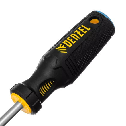 Отвертка Denzel, SL8x150 мм, S2, 3к рукоятка, 122007 купить в Ноябрьске